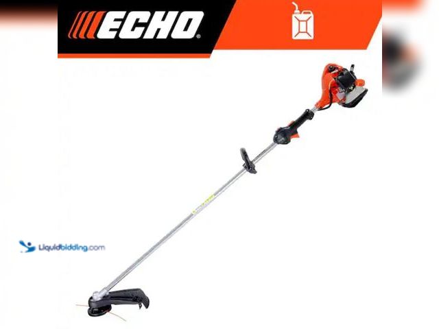 Lot 49-1623503 - ECHO 21.2 cc Gas 2-Stroke Straight Shaft String Trimmer with Rapid-Loader Trimmer Head and 16 in. Cu...