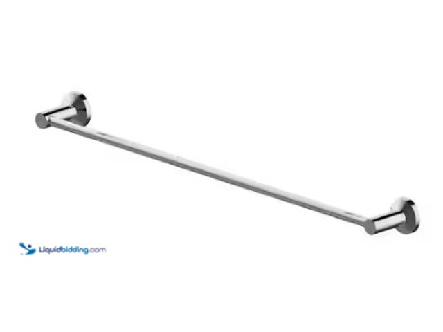 Lot 49-1569039 - Glacier Bay Dorind 24 in. Towel Bar in Polished Chrome, Model # 20202-0201, Glacier Bay Dorind Singl...