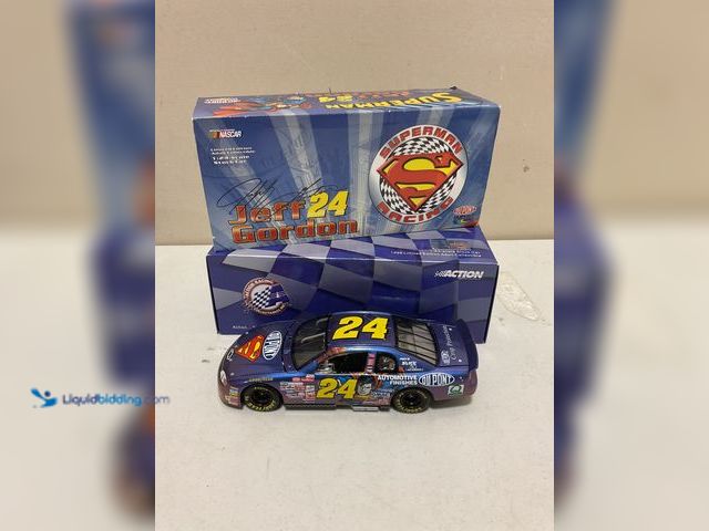 Lot 49-1977884 - Other ACTION RACING 1/24 SCALE DIECAST JEFF GORDON #24 DUPONT SUPERMAN 1999 MONTE CARLO LIMITED EDIT...