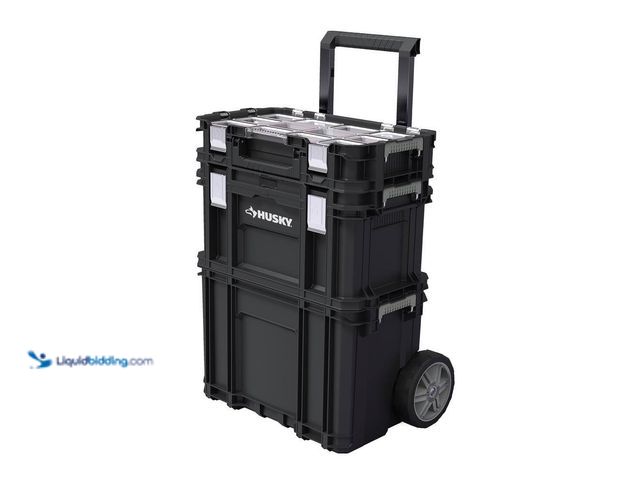 Lot 49-5413968 - Husky
22 in. Connect Rolling System Tool Box UNUSED (MISSING ORGANIZER)