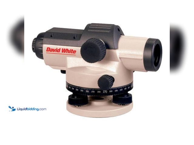 Lot 49-2024317 - David White 26X Automatic Level. Model # 45-D8926. MSRP $186. Slightly used.  Ref#PA0925