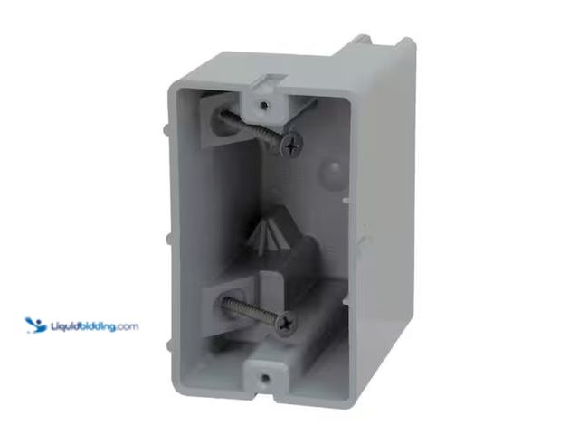 Lot 49-2001576 - Lot of (15) Southwire Smart Box 1-Gang Adjustable Depth Device Box, Model # MSB1G, Unused.   Ref#BIN...