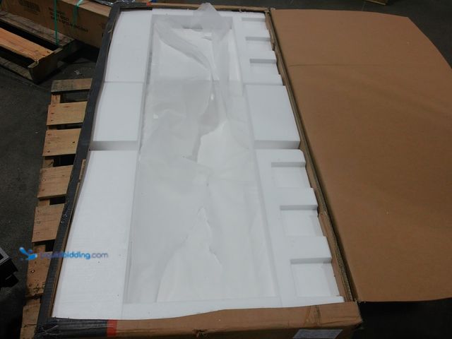 Lot 49-2020730 - Bestgo 48" Single Sink Vanity Top with Center-set Sink, White. Model# RT48-P. Unused.  Ref#PA0923
