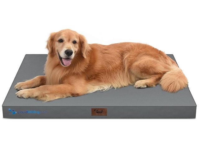 Lot 49-3430530 - Tail Stories Outdoor Extra Large Dog Bed, Waterproof Dog Bed for Large Dogs, Egg Crate Foam XL Pet B...