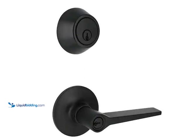 Lot 49-1568731 - Lot of (2) Defiant Freedom Matte Black Single Cylinder Combo Pack Model # 32MEX9D1B, Unused  Ref#SBS...