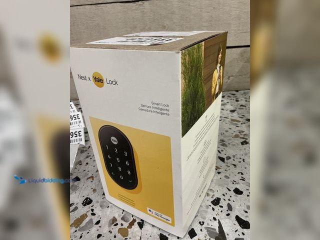 Lot 49-3564729 - Google Nest x Yale Lock - Tamper-Proof Smart Lock for Keyless Entry - Keypad Deadbolt Lock for Front...