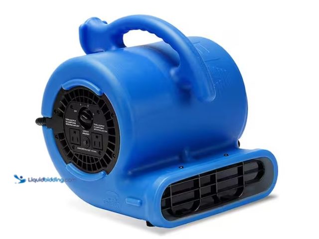 Lot 49-1578428 - B-Air 1/4 HP Air Mover Blower Fan for Water Damage Restoration Carpet Dryer Floor Home and Plumbing ...