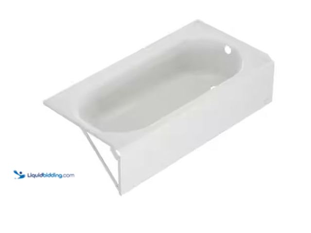 Lot 49-5551639 - American Standard
Princeton PRO 60 in. x 30 in. Soaking Bathtub with Right Drain in White, Unused
