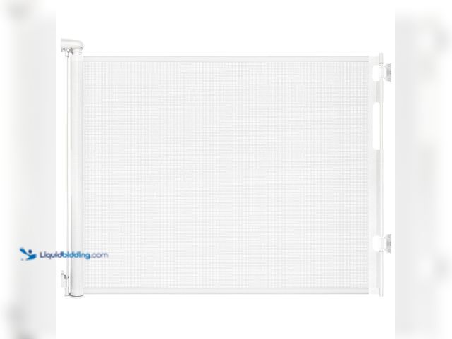 Lot 49-5546250 - Retractable Baby Gate for Stairs and Doorways, 55" Wide x 33" Tall Mesh Dog Gate for Indoor & Outdoo...