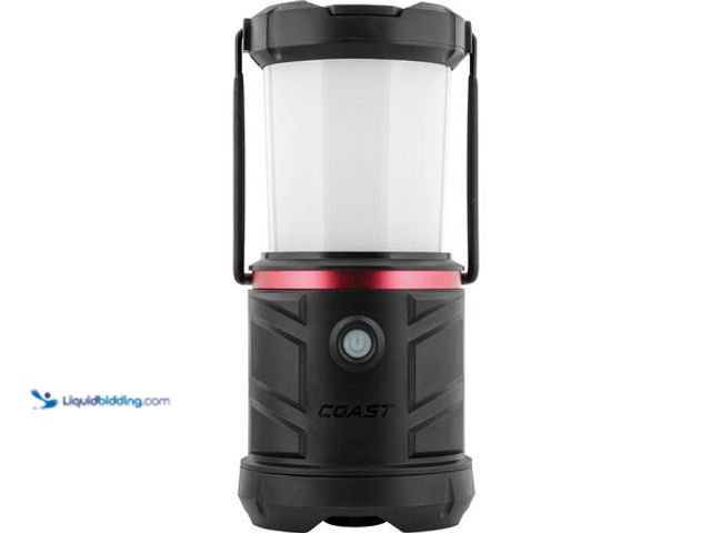 Lot 49-5520516 - Coast EAL26 1250 Lumens Alkaline Battery Dual Power Camping Lantern Flashlight. Model # 30830. Unuse...
