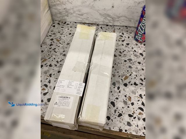 Lot 49-3532063 - JJ Primus Thin Bathroom Rugs (Gray) Item is unused in a PK of 2.