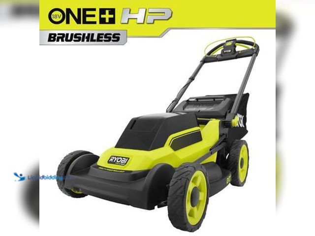 Lot 49-5549784 - RYOBI ONE+ HP 18V Brushless 20 in. Cordless Battery Walk Behind Self-Propelled Lawn Mower (Tool Only...