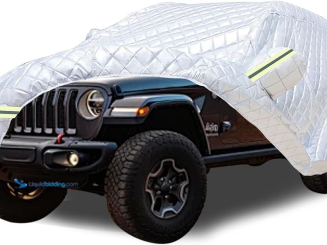 Lot 49-5463359 - 7 Layers Waterproof Heavy Duty Car Covers for Automobiles All Weather Season Anti-Hail UV Protection...