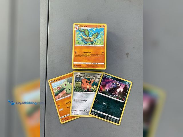 Lot 49-1811396 - COLLECTIBLE 82+ COMMON POKEMON CARDS FROM VARIOUS YEARS AND TYPES