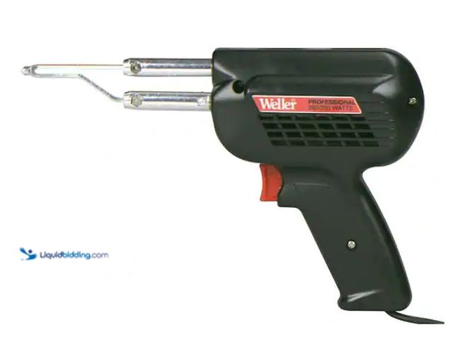 Lot 49-1550245 - Weller Professional Soldering Gun Kit, 200W/260W Dual-wattage solder gun, Model # D550PK, Used, Test...
