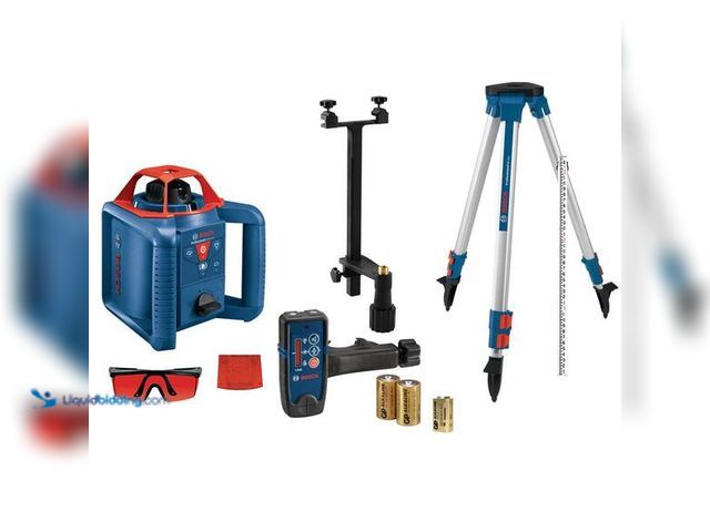 Lot 49-3562731 - Bosch
800 ft. Rotary Laser Level Complete Kit Self Leveling with Hard Carrying Case Unused