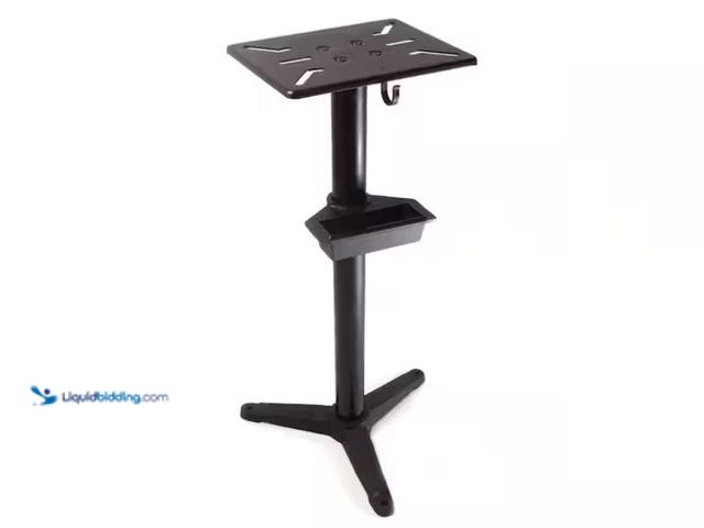 Lot 49-2001239 - WEN Cast Iron Bench Grinder Pedestal Stand with Water Pot, Model # 4288T, Unused, Has attachments, F...
