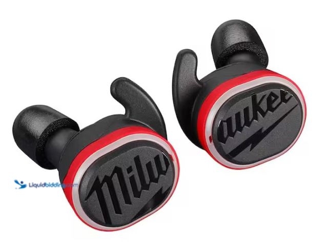 Lot 49-1570000 - Milwaukee REDLITHIUM USB Bluetooth Jobsite Ear Buds, Jobsite Aware Mode provides controllable situat...