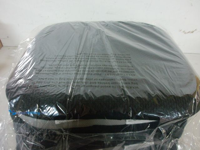 Lot 49-3482645 - Lot of (6) 16in x 16in Rounded Black Chair Pads With AntiSlip Bottom Coating, Unused  Ref#CRS0114