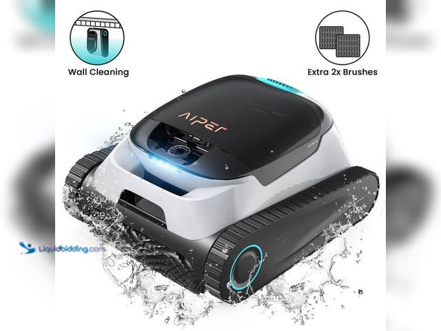 Lot 49-5552455 - AIPER
Scuba N1 Cordless Robotic Pool Vacuum-Automatic Pool Vacuum for In-Ground Pools up to 1600 sq...