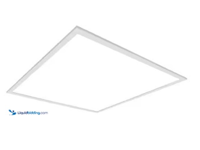 Lot 49-1625558 - Metalux 2 ft. x 2 ft. Adjustable Lumens 4100/3600/2600, Integrated LED Panel Light, Adjustable CCT 3...