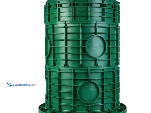 Lot 49-2020690 - VPC 20 in. ID x 30 in. Tall Septic Tank Riser Combo, Model # 89-20RIS30COMBO, Unused, Has attachment...