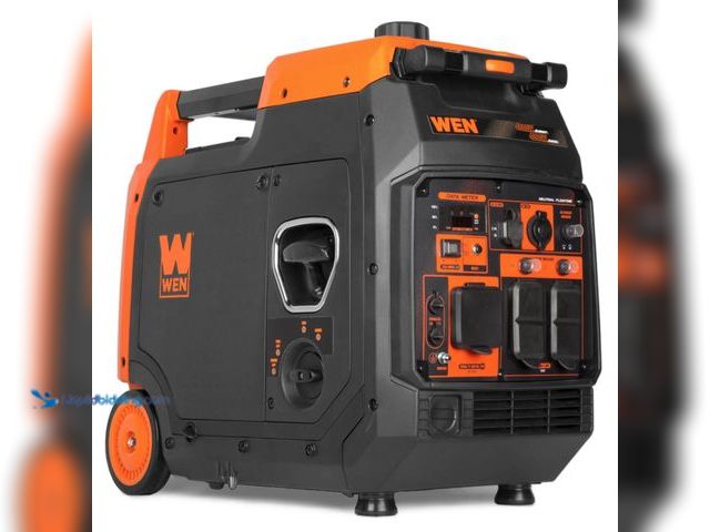 Lot 49-2006122 - WEN Quiet and Lightweight 4800-Watt RV-Ready Portable Inverter Generator with Fuel Shut Off, Model #...