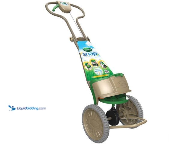 Lot 49-5552710 - Scotts
43.75 in. H Snap Spreader. Store SKU # 107213. Used and dirty