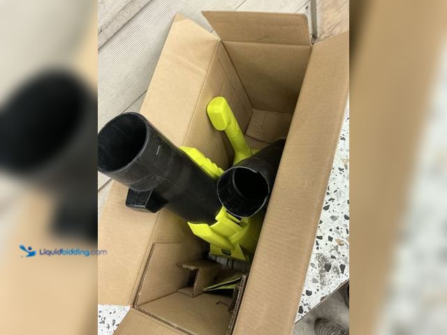 Lot 49-3564699 - Ryobi ONE+ 18V 90 MPH 250 CFM Cordless Battery Leaf Blower/Sweeper, Unused, tested works, tool only.