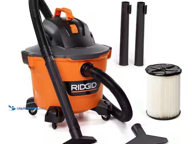 Lot 49-1572269 - RIDGID 9 Gal. 4.25 Peak HP NXT Shop Vacuum Wet Dry Vac with General Debris Filter, Locking Hose and ...