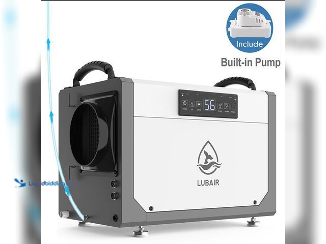 Lot 49-5463208 - Edendirect
113 pt. 6000 sq.ft. Bucketless Quiet Dehumidifier with Pump for Basement, Crawlspace, Au...