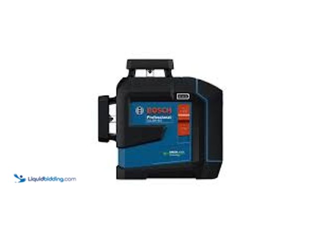 Lot 49-3540264 - Bosch 260 ft. Green Self Leveling Line Laser Level, Fine Adjustment Mount and Hard Carrying Case. Mo...