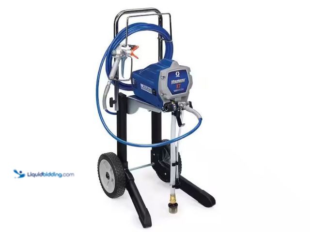 Lot 49-1565940 - Graco Magnum X7 Cart Airless Paint Sprayer, Model # 262805, Used, Tested works.  Ref#SR1230
