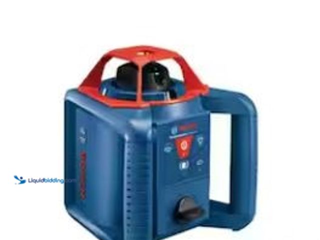 Lot 49-1631890 - Bosch Laser Level, Model #  GRL800-20HV, Used, Has batteries, No attachments, Powers on. (NOTE: Miss...
