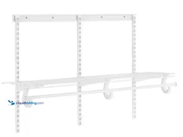 Lot 49-1631200 - Everbilt 4 ft. x 12 in. Regular Duty Adjustable Long Hang Kit, Model # 90310, Unused, Has attachment...