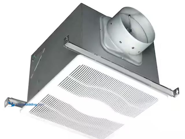 Lot 49-2006278 - Air King ENERGY STAR Certified Quiet 280 CFM Ceiling Bathroom Exhaust Fan, Model # AK280LS, Unused, ...