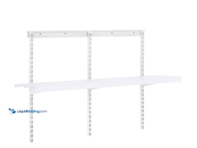 Lot 49-5416088 - Everbilt 6 ft. Decorative Shelf Kit. [Model # 90313] Unused
