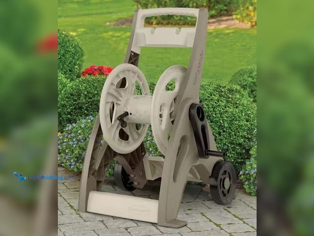 Lot 49-5555295 - Suncast
175 ft. Hose Reel Mobile Cart, Unused, dirty