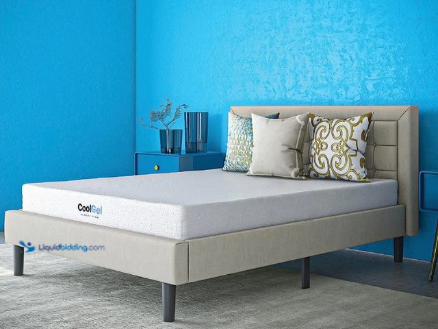 Lot 49-3532233 - Cool Gel 8-inch Mattress - Twin. Unused.