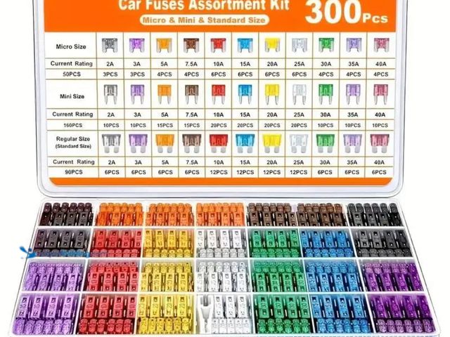 Lot 49-1814413 - Automotive Fuse Assortment Kit (300pcs)