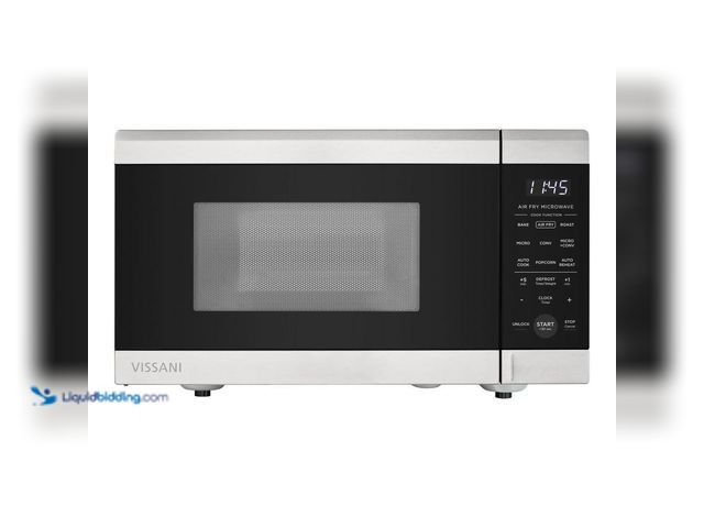 Lot 49-5487328 - Vissani
19 in. 0.9 cu. ft. 900-Watt Countertop Microwave Oven in Stainless Steel with Convection an...