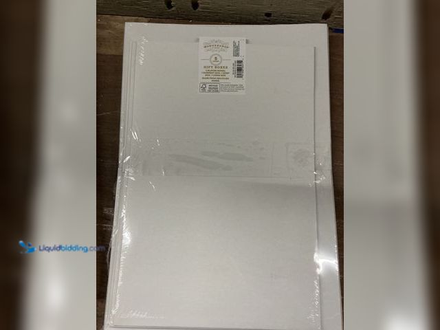 Lot 49-3529161 - 5ct Assorted Christmas Gift Box White - Wondershop™: Variety Pack for Presents New (2packs)