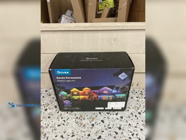 Lot 49-5469787 - Govee Permanent Outdoor Lights Pro, 200ft with 120 RGBIC LED Lights for Daily and Accent Lighting, 7...