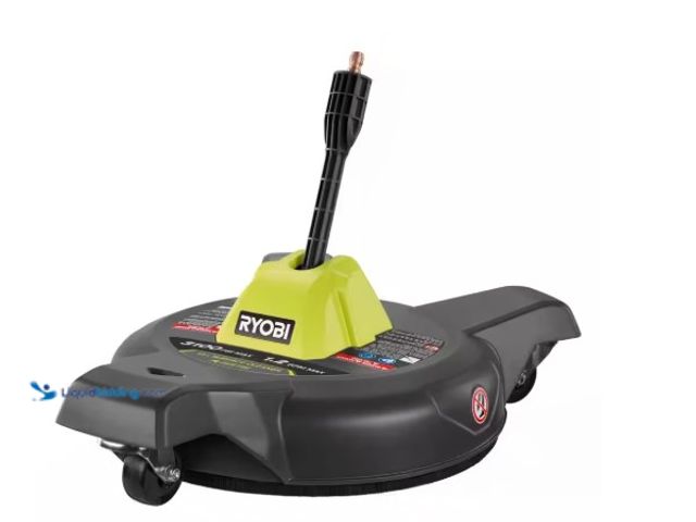 Lot 49-1516656 - RYOBI 12 in. 3100 PSI Electric Pressure Washer Surface Cleaner with Caster Wheels, Model # RY31SC312...