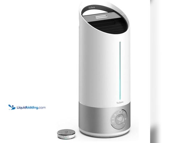 Lot 49-3432176 - TruSens Clean Mist Ultrasonic Humidifier With UV-C Light, Large 8L Tank, Humidity Sensor, Warm & Coo...