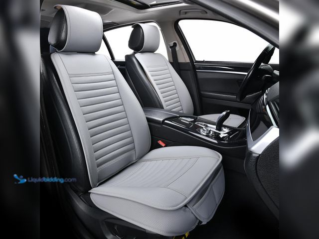 Lot 49-5463499 - 2pc Car Seat Covers, Luxury Car Protectors, Universal Anti-Slip Driver Seat Covers, Edge Wrapping Fr...