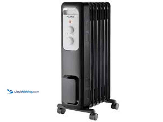 Lot 49-5459618 - Pelonis 1,500-Watt Oil-Filled Radiant Electric Space Heater with Thermostat.Model # HO-0279. Unused ...