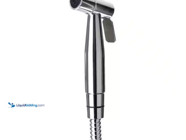 Lot 49-1576536 - Brondell Clean Spa Handheld Bidet in Stainless Steel Model # CSL-40, Unused, Has Attachments  Ref#BI...