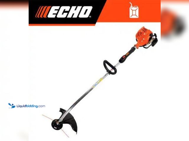 Lot 49-1625295 - ECHO 21.2 cc Gas 2-Stroke Curved Shaft String Trimmer with Rapid-Loader Trimmer Head, Model # GT-225...