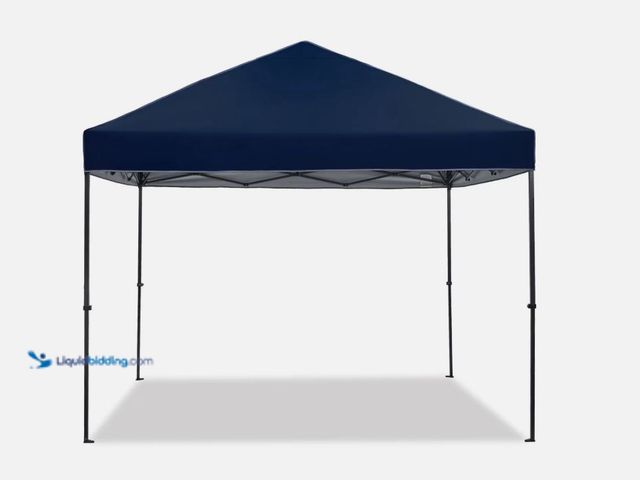 Lot 49-3566932 - 10' x 10' EasyLift Instant Canopy, Blue, Unused
